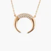 925 Sterling Silver necklace featuring 0.18 ct total carat weight