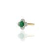 Elegant flower ring with a delicate floral silhouette
