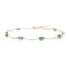 925 Sterling Silver Emerald Bracelet