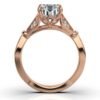925 Sterling Silver Emerald Cut Diamond Engagement Ring - Image 7