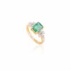 925 sterling silver wedding ring with thick gold plating