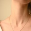 925 Sterling Silver Emerald Pendant Necklace - Image 7