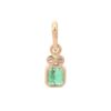 925 Sterling Silver Emerald Pendant - Image 4