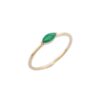 925 Sterling Silver Emerald Precious 925 Sterling Silver Ring - Image 2