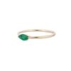 925 Sterling Silver Emerald Precious 925 Sterling Silver Ring - Image 3