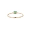 925 Sterling Silver Emerald Precious 925 Sterling Silver Ring - Image 4
