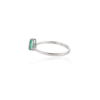 925 Sterling Silver Emerald Ring - Image 4
