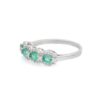 925 Sterling Silver Emerald Ring - Image 5