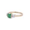 925 Sterling Silver Emerald Ring - Image 3