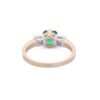 925 Sterling Silver Emerald Ring - Image 4