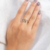 925 Sterling Silver Emerald Ring - Image 5