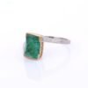 925 Sterling Silver Emerald Ring - Image 3