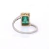 925 Sterling Silver Emerald Ring - Image 4
