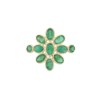 925 Sterling Silver Emerald Ring