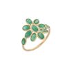 925 Sterling Silver Emerald Ring - Image 2