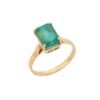 925 Sterling Silver Emerald Ring - Image 2