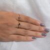 925 Sterling Silver Emerald Ring - Image 2