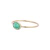925 Sterling Silver Emerald Stacking Ring - Image 3