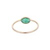 925 Sterling Silver Emerald Stacking Ring - Image 4