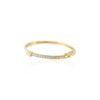 925 Sterling Silver Enamel Diamond Bangle - Image 3