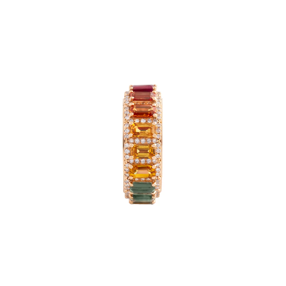 925 Sterling Silver Festival Glamorous Ring