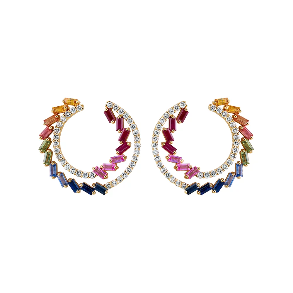 925 Sterling Silver Festival Stylish Earrings
