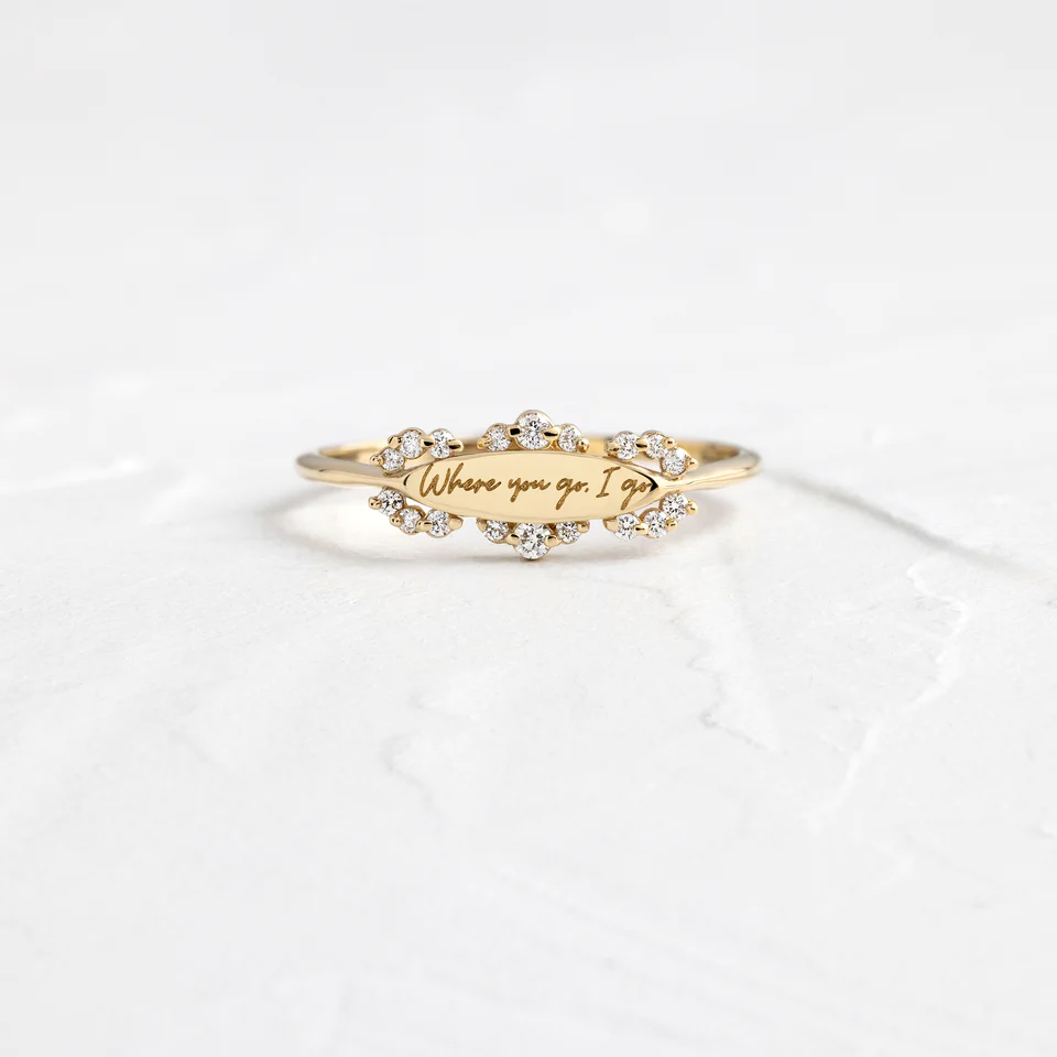 925 Sterling Silver Filigree Signet Ring
