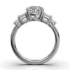 Sterling silver ring with slim 1.8 mm band