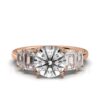 925 sterling silver ring with thick gold plating
