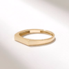 925 Sterling Silver Flat Band Ring | Delicate Pinky Ring for Women - Image 5
