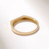 925 Sterling Silver Flat Band Ring | Delicate Pinky Ring for Women - Image 7