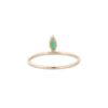 925 Sterling Silver Floating Emerald Ring - Image 4