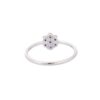 925 Sterling Silver Floral Ruby Ring - Image 4