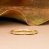 925 Sterling Silver Flush Set Brushed Diamond Ring - Image 6