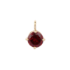 925 Sterling Silver Garnet Dainty Pendant