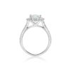 925 Sterling Silver Oval Diamond Rings - Image 4