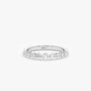925 Sterling Silver Graduating Diamond Band - Image 2