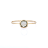 925 Sterling Silver Green Amethyst Ring