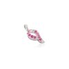 925 Sterling Silver Gypsy Set Ruby Gemstone Pendant - Image 2