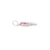 925 Sterling Silver Gypsy Set Ruby Gemstone Pendant - Image 3