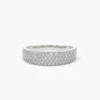 Wedding band featuring a clean, elegant profile
