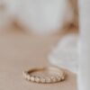 925 Sterling Silver Emerald Cut Diamond Half Eternity Ring - Image 2