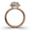 925 sterling silver ring with premium CZ stones