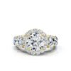 925 Sterling Silver Halo Diamond Ring - Image 6