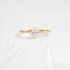 925 Sterling Silver Hillside Ring with oval-cut stone