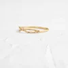 Infinity ring featuring Premium CZ Diamond stones