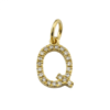 925 Sterling Silver Initial Diamond Charm - Image 17