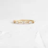 925 Sterling Silver Interwoven Band with Diamond