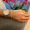 925 Sterling Silver Isabella Diamond Tennis Bracelet - Image 3