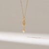925 Sterling Silver Key Pendant Necklace - Image 4